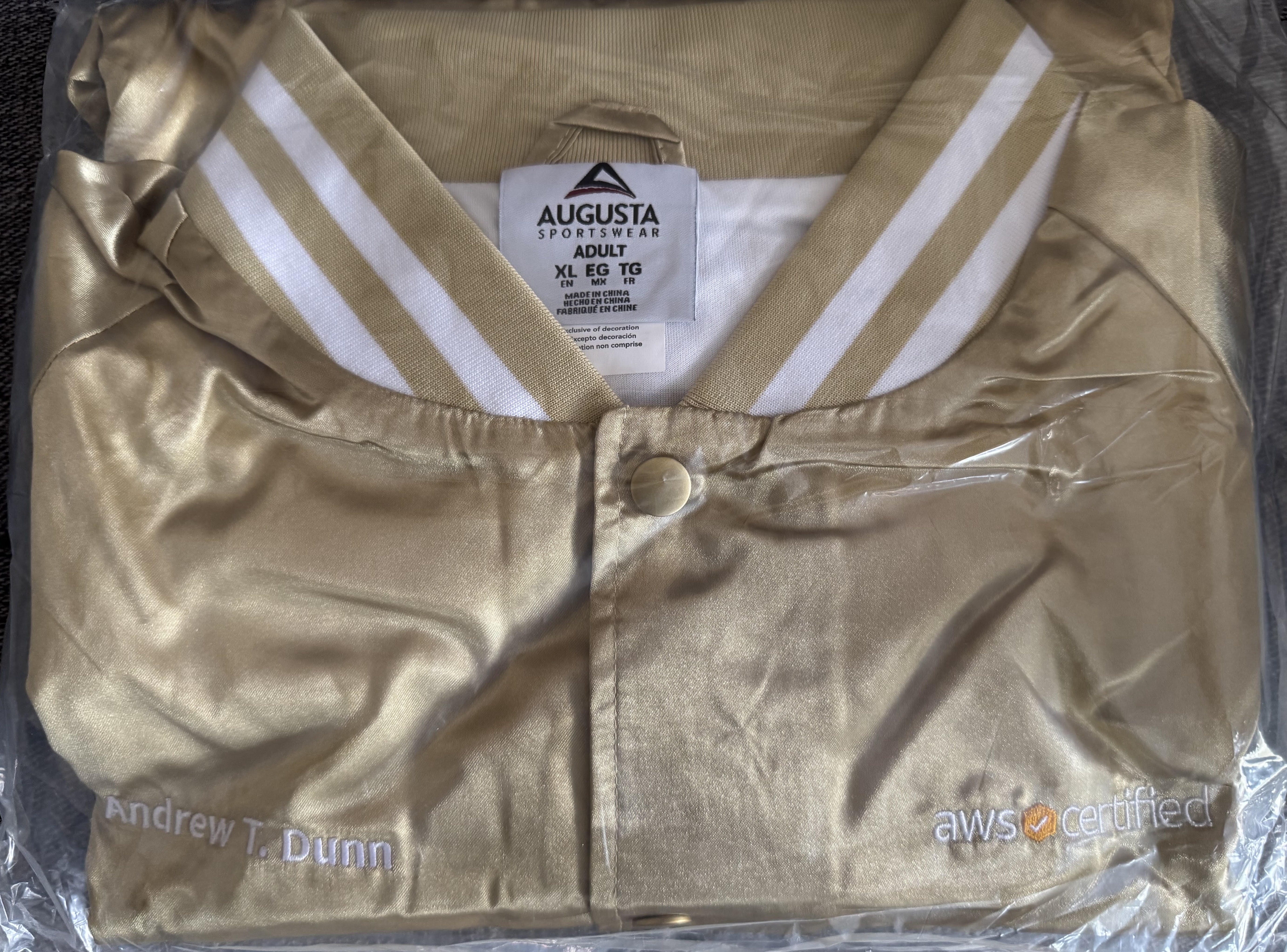 🌟 AWS :: The Golden Jacket